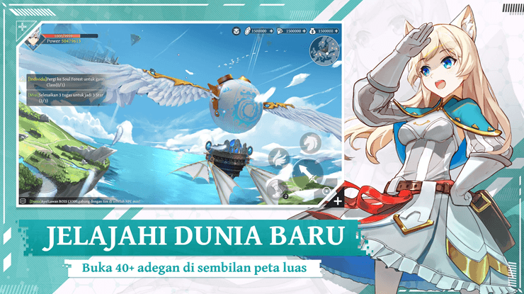 Cara Bermain Origin of Soul : Anime RPG di PC dengan BlueStacks