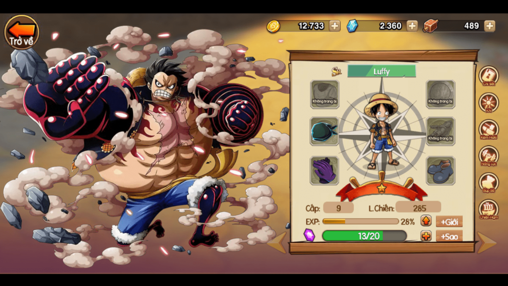 Cùng chơi OP Đại Chiến, game chiến thuật One Piece mới toanh vừa ra mắt trên PC