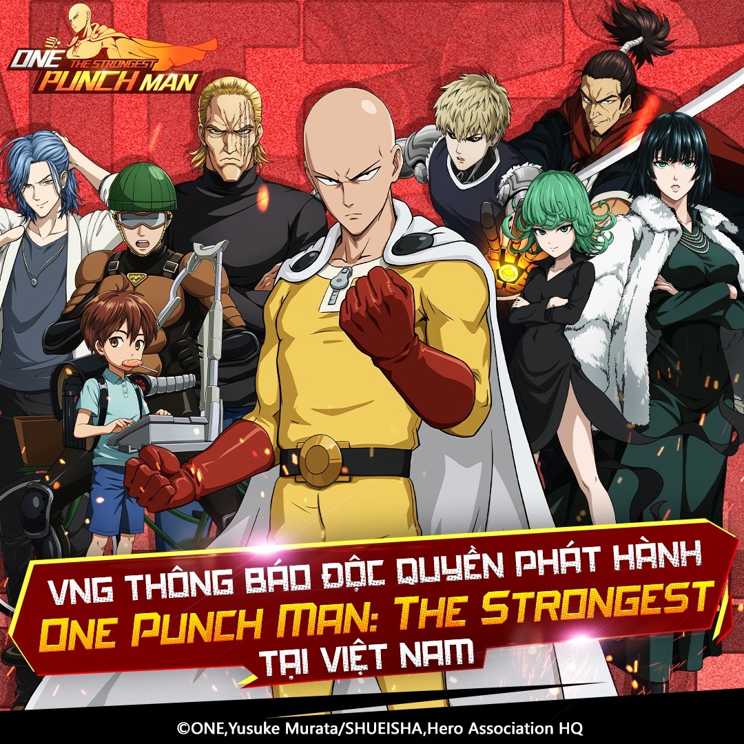 One Punch Man: The Strongest sắp được phát hành tại Việt Nam