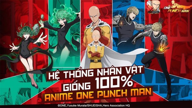 One Punch Man: The Strongest – Những tính năng hứa hẹn hấp dẫn