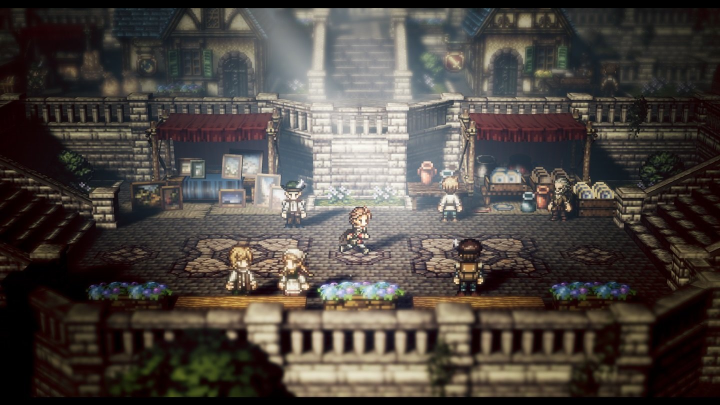 Cùng chơi game nhập vai pixel Octopath Traveler: CotC trên PC cùng BlueStacks