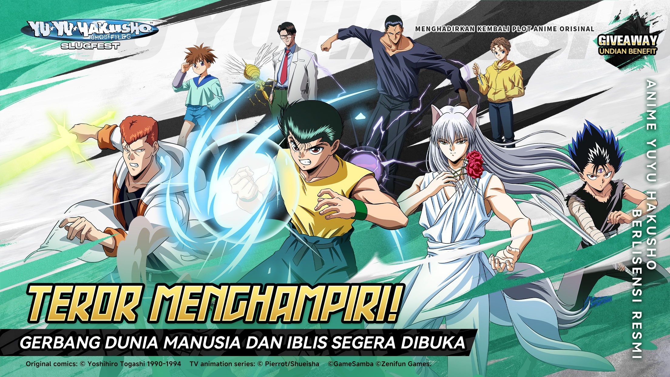 “Yu Yu Hakusho·Slugfest” resmi dirilis di Thailand dan Indonesia! Dapatkan 1M Hadiah Pra-registrasi!