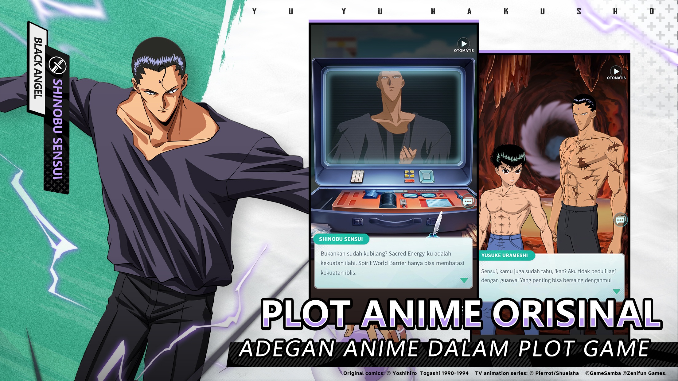&ldquo;Yu Yu Hakusho&middot;Slugfest&rdquo; resmi dirilis di Thailand dan Indonesia! Dapatkan 1M Hadiah Pra-registrasi!