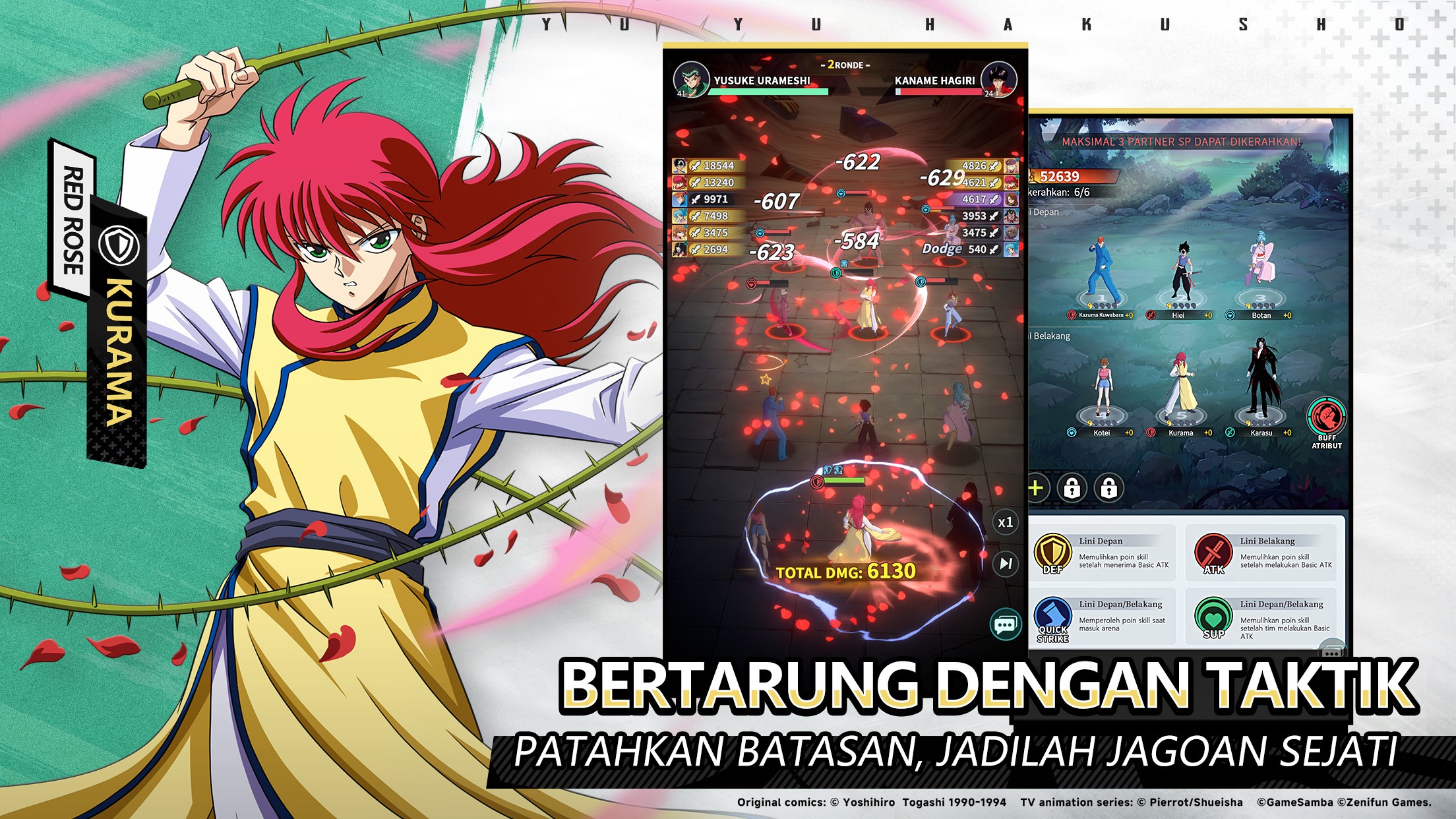 &ldquo;Yu Yu Hakusho&middot;Slugfest&rdquo; resmi dirilis di Thailand dan Indonesia! Dapatkan 1M Hadiah Pra-registrasi!