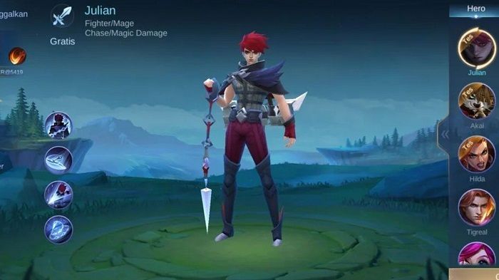 Panduan Build Item Hero Julian Terbaik di Mobile Legends