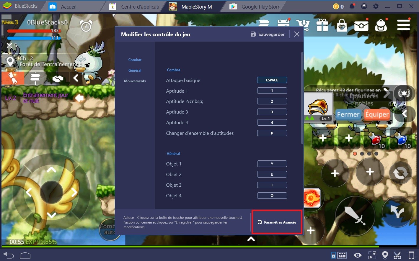 Farmez plus vite dans MapleStory M grâce au Combo Key de BlueStacks