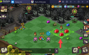 Cách kiếm gem và gộp quái vật trong Park of Monster