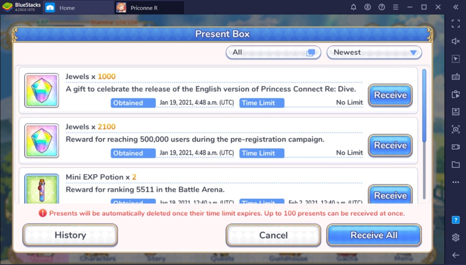 Princess Connect! Re:Dive phát hành bản quốc tế, tổ chức sự kiện hấp dẫn