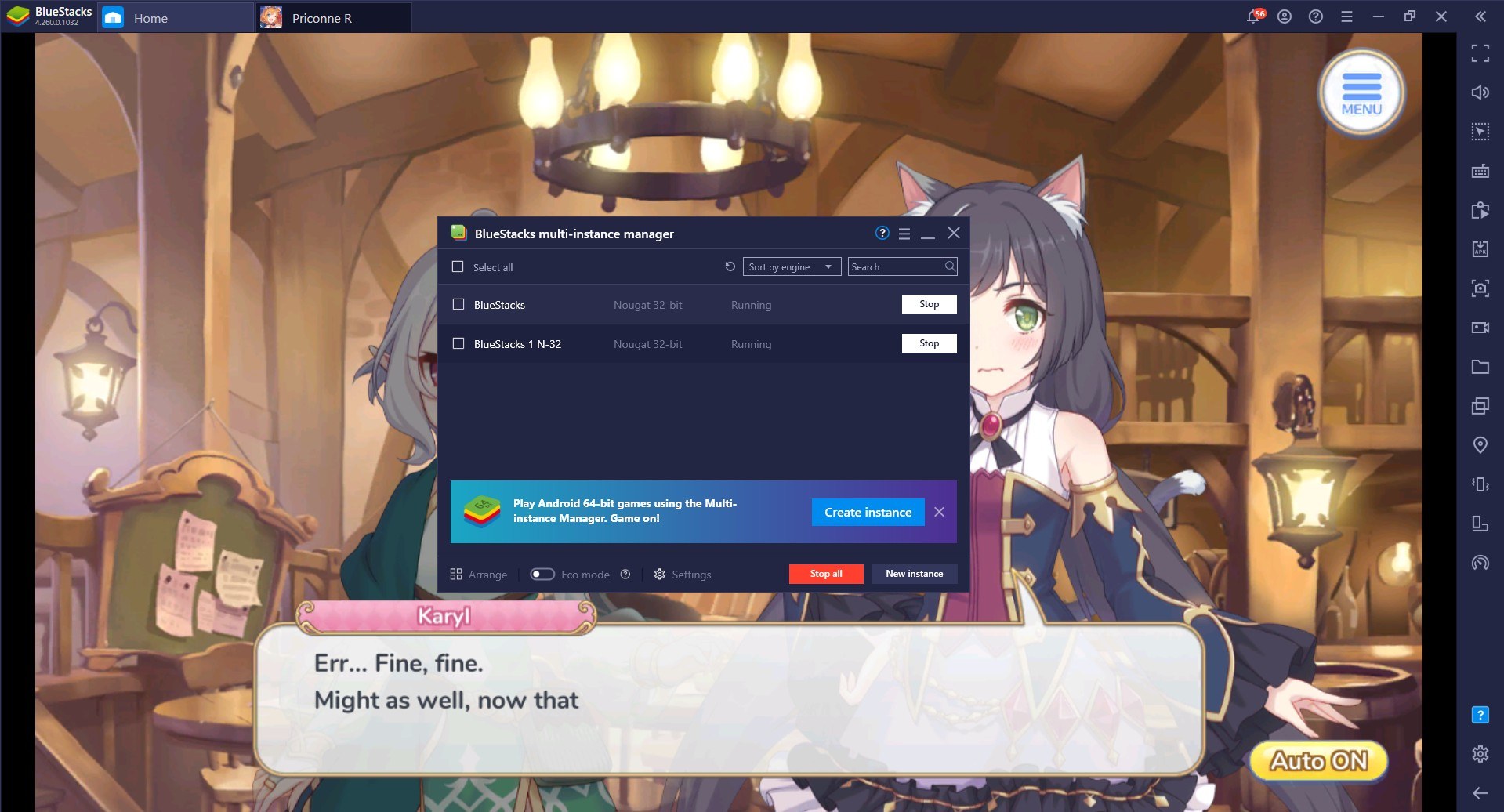 Cara Main Princess Connect! Re: Dive di PC dengan BlueStacks