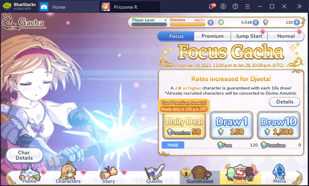 Trải nghiệm game “wibu” bom tấn Princess Connect! Re: Dive trên PC cùng BlueStacks