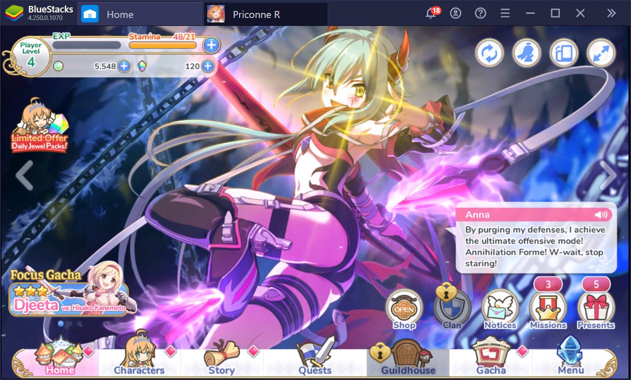 Trải nghiệm game “wibu” bom tấn Princess Connect! Re: Dive trên PC cùng BlueStacks