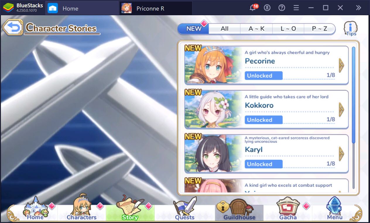 Trải nghiệm game “wibu” bom tấn Princess Connect! Re: Dive trên PC cùng BlueStacks