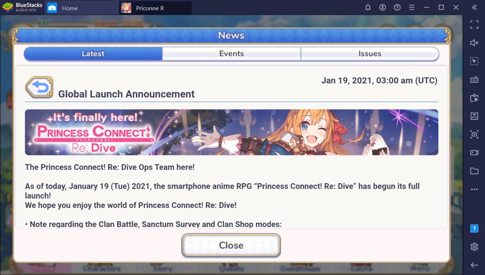 Princess Connect! Re:Dive Global Launch Event