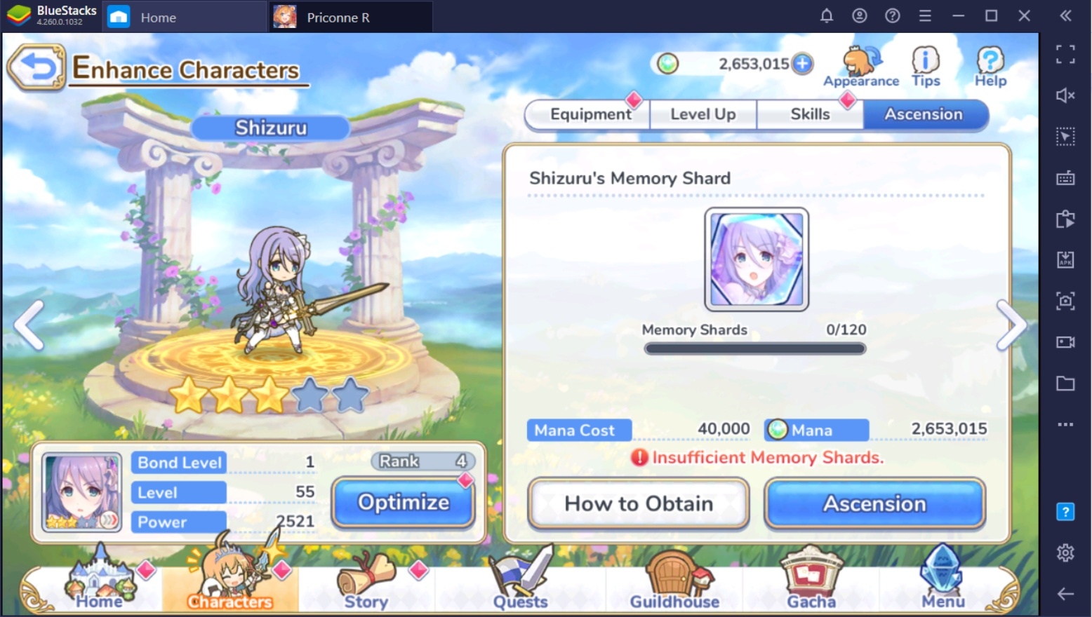 How To Get Memory Shards in Princess Connect! Re: Dive