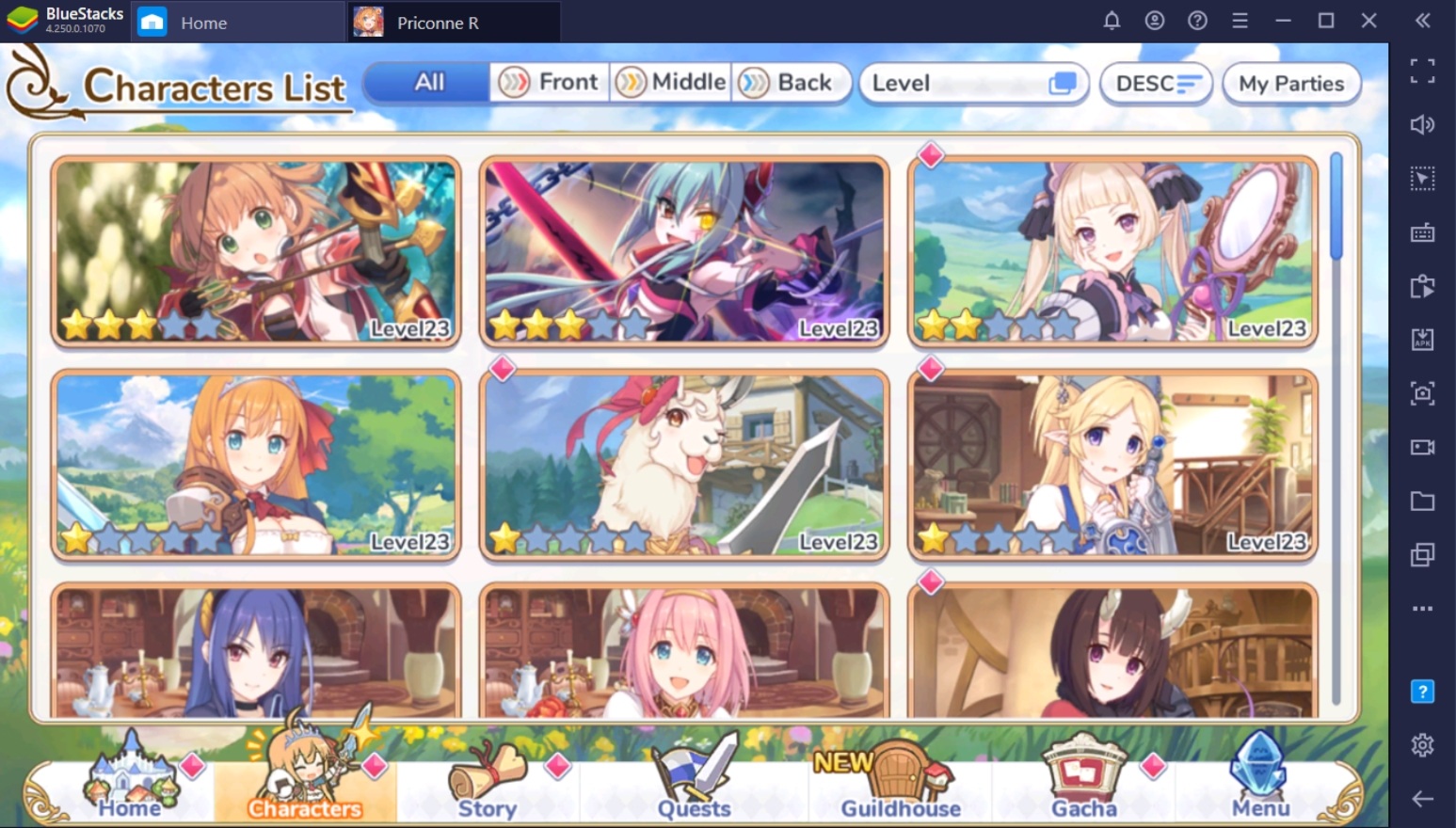 Princess Connect! Re: Dive Rerolling Guide on BlueStacks