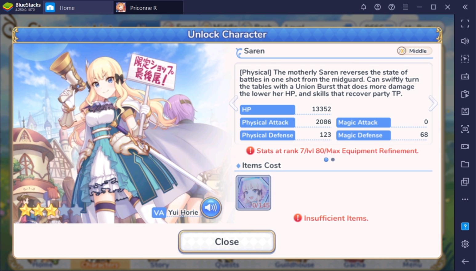 Princess Connect! Re: Dive Rerolling Guide on BlueStacks