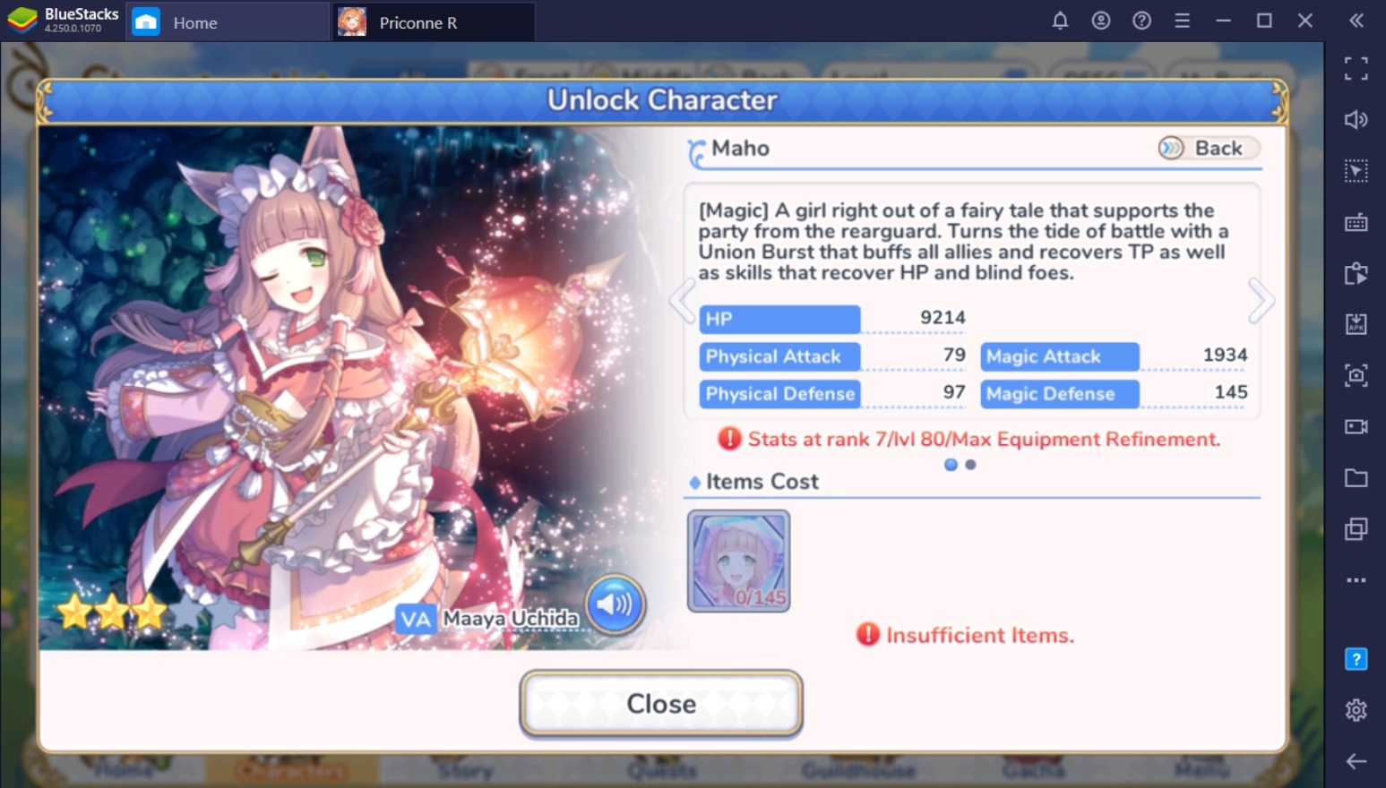 Princess Connect! Re: Dive Rerolling Guide on BlueStacks