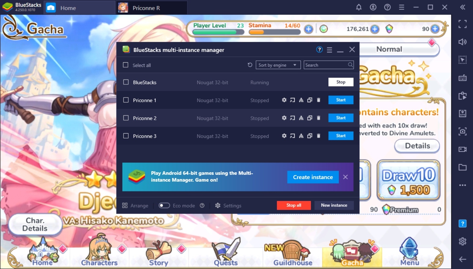 Princess Connect! Re: Dive Rerolling Guide on BlueStacks