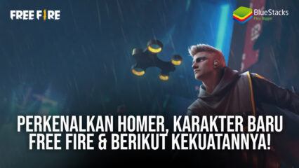 Perkenalkan Homer, Karakter Baru Free Fire & Berikut Kekuatannya!