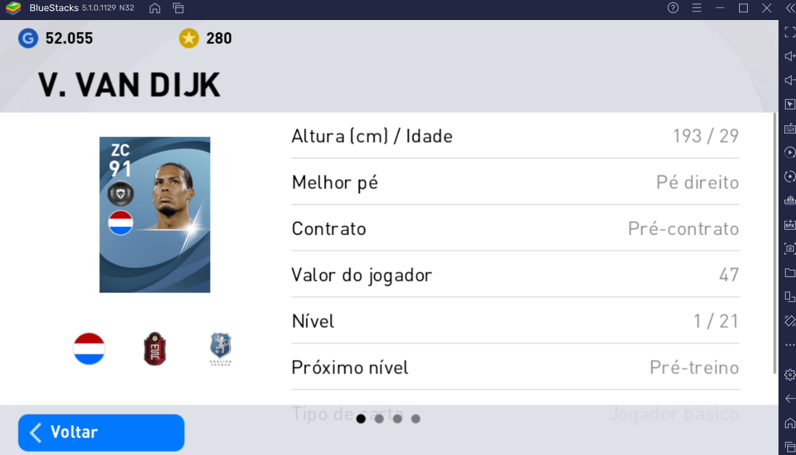 33 melhores jogadores no PES 2021 Mobile organizados por posição