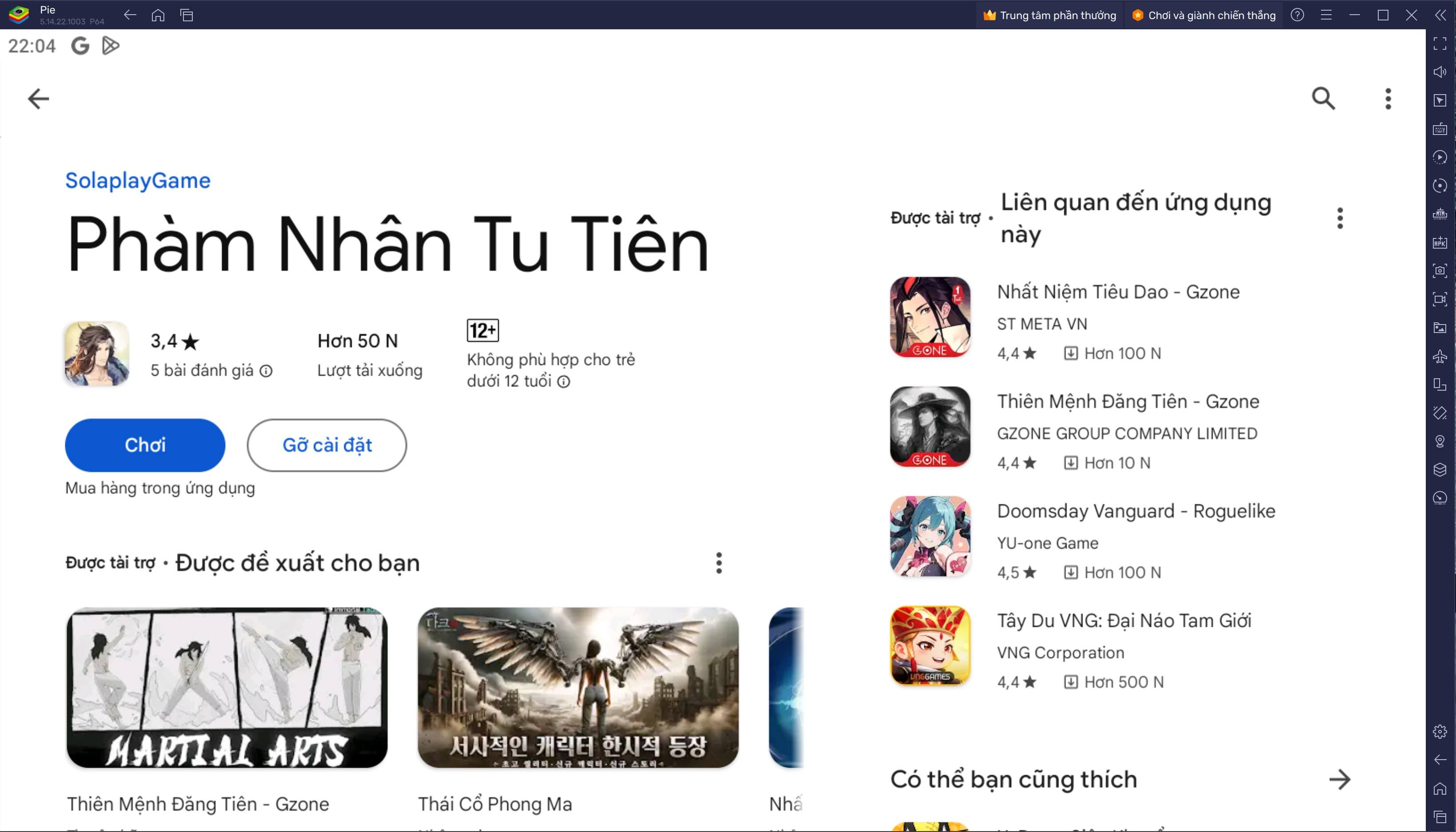 Bước vào hành trình tu tiên khi chơi Phàm Nhân Tu Tiên trên PC với BlueStacks