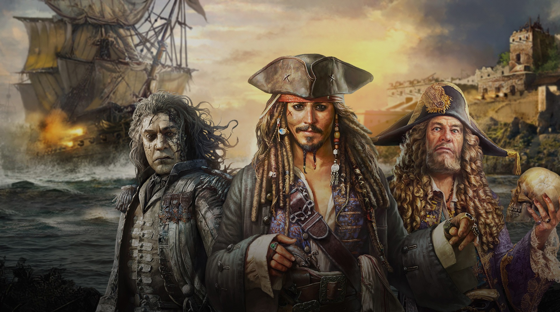 pirates of the caribbean tow resourses and gold mod apk download