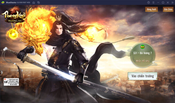 Chơi Phong Khởi Trường An trên PC cùng BlueStacks