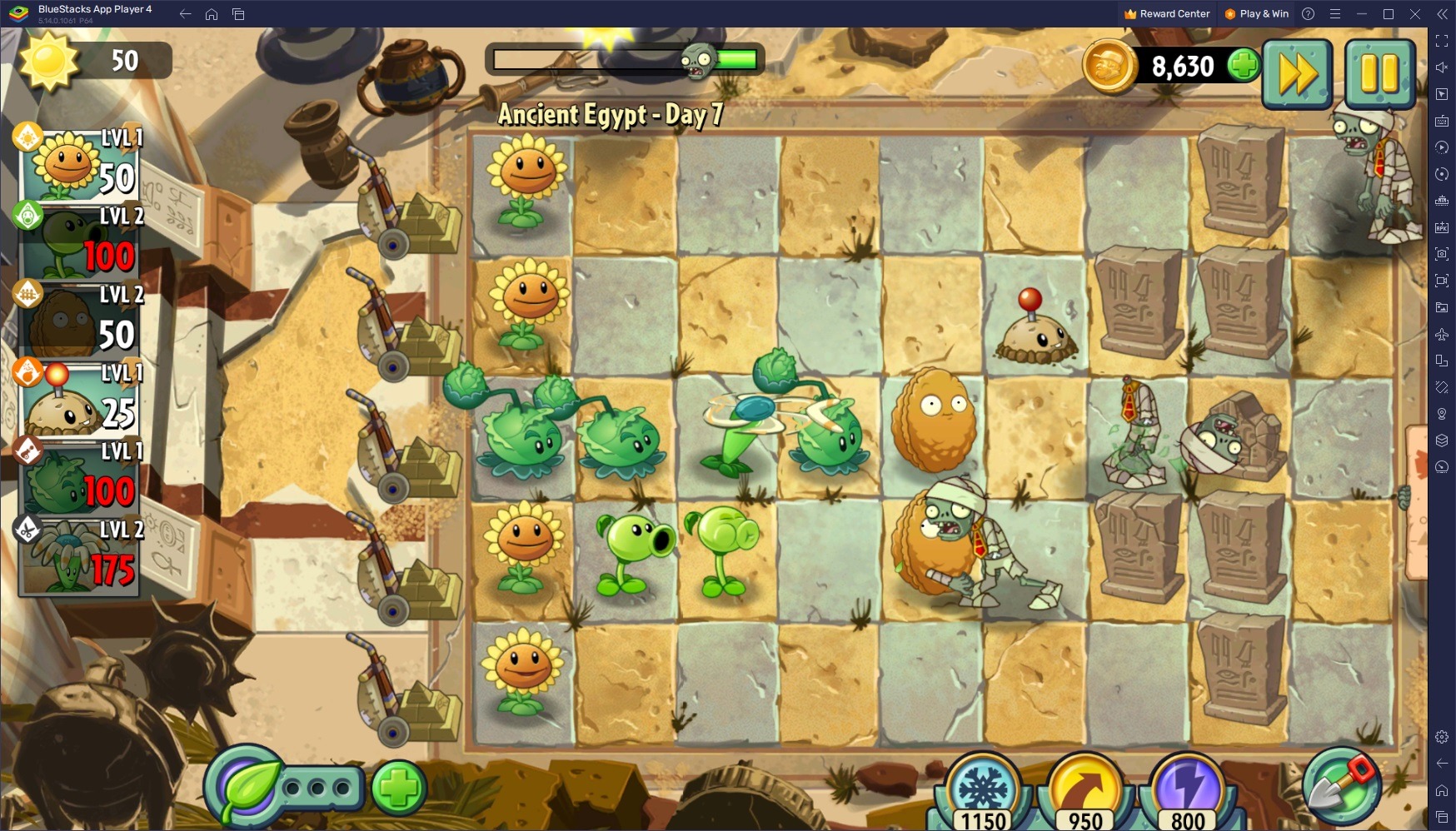 Советы и подсказки новичкам в игре Plants vs Zombies 2 | BlueStacks