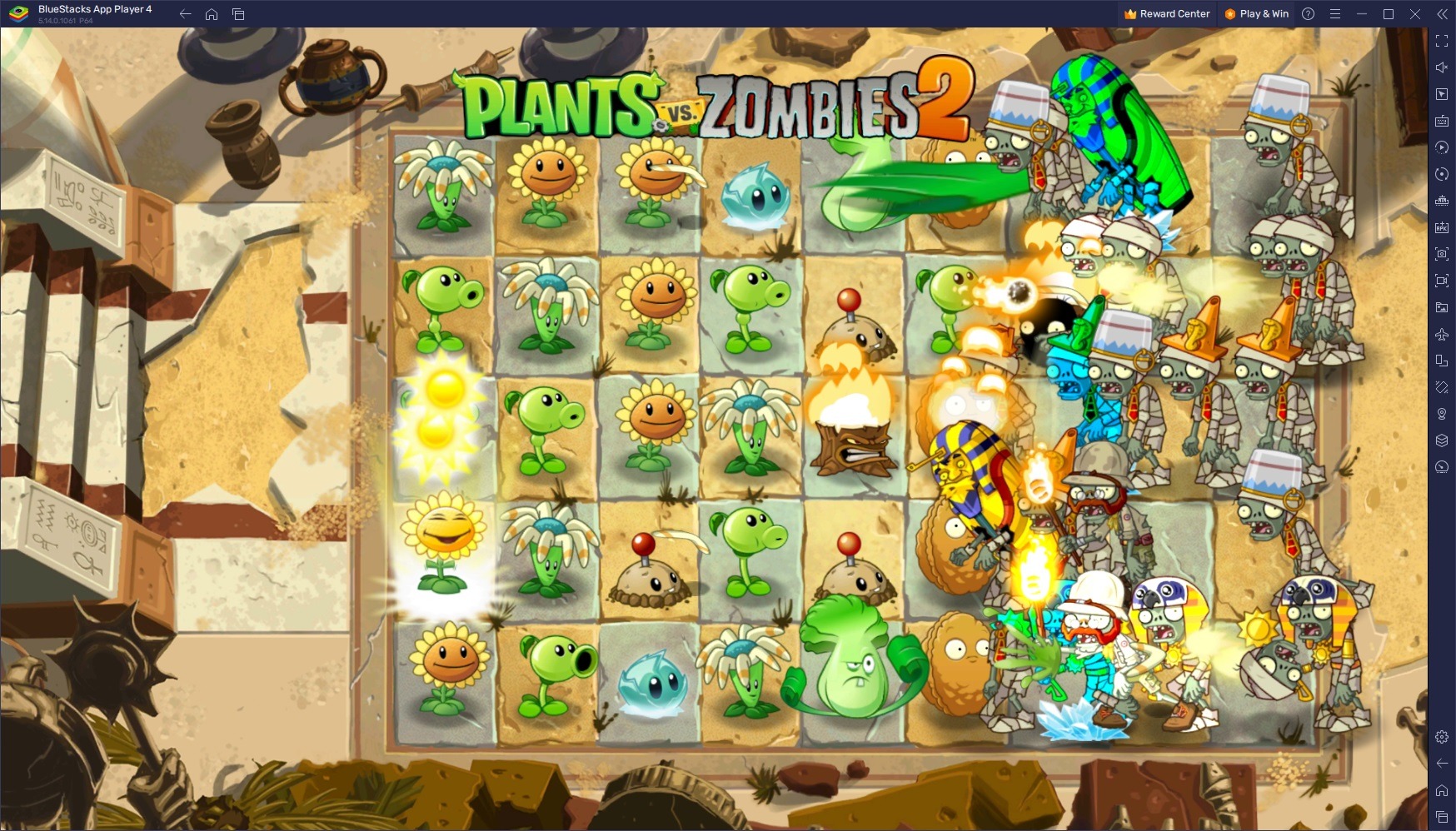 Советы и подсказки новичкам в игре Plants vs Zombies 2