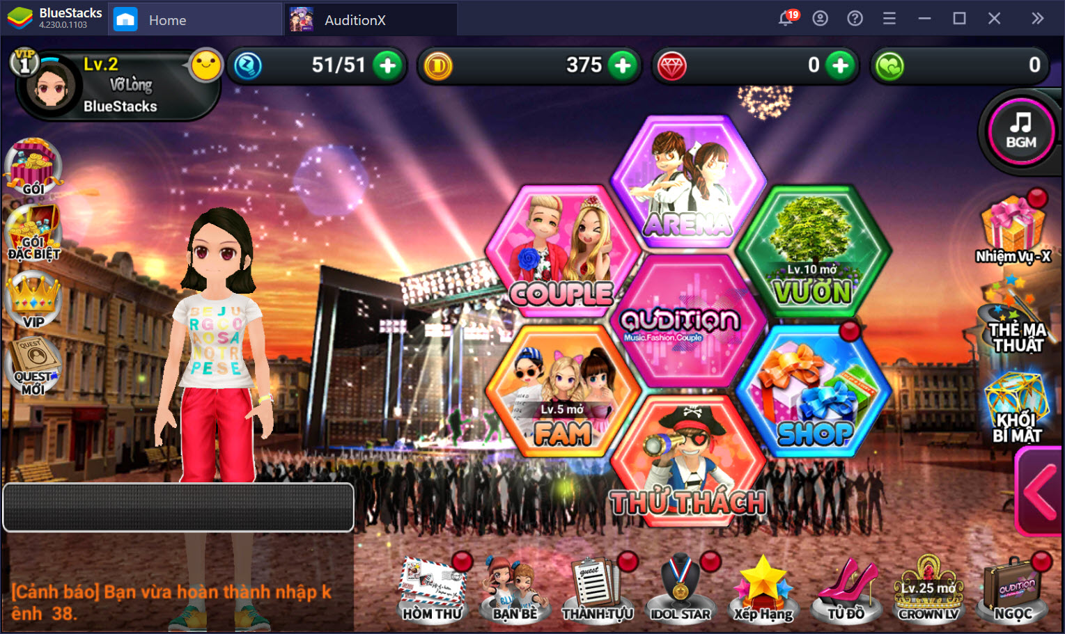 Audition X: Trở lại sàn nhảy online huyền thoại cùng BlueStacks