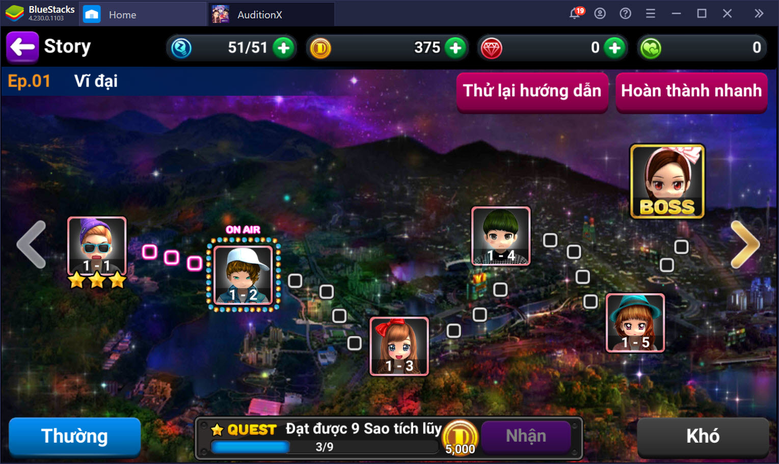 Audition X: Trở lại sàn nhảy online huyền thoại cùng BlueStacks