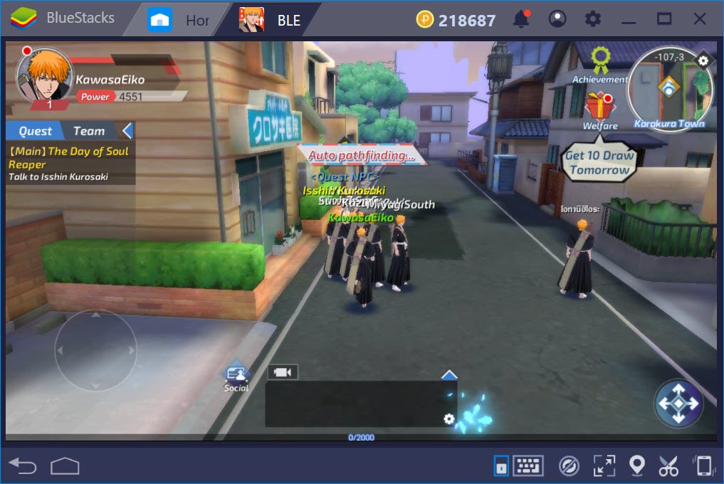 Trải nghiệm BLEACH Mobile 3D trên PC với BlueStacks