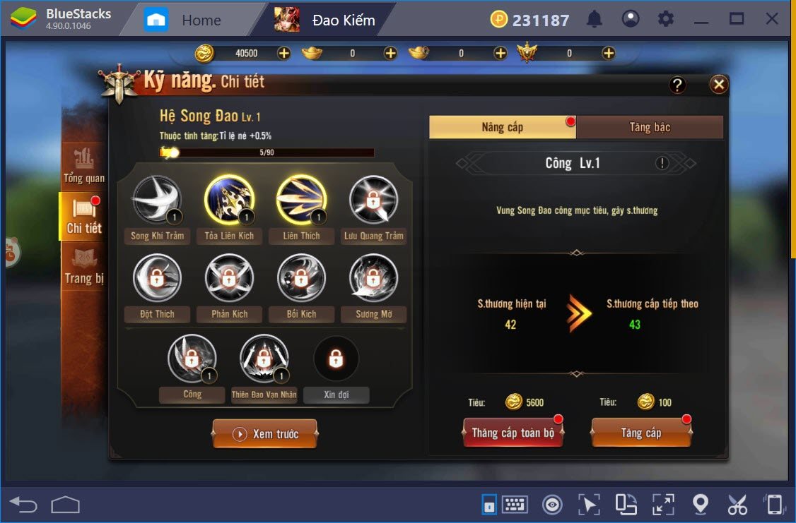 Cùng chơi Đao Phong Giang Hồ với BlueStacks trên PC