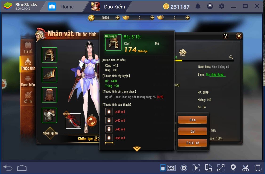 Cùng chơi Đao Phong Giang Hồ với BlueStacks trên PC