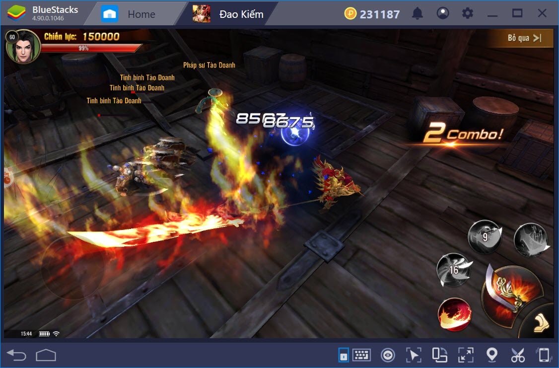 Cùng chơi Đao Phong Giang Hồ với BlueStacks trên PC