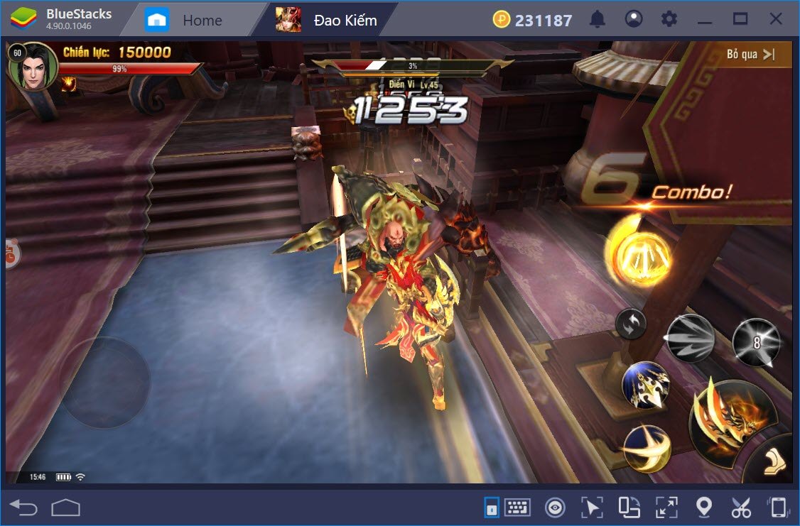 Cùng chơi Đao Phong Giang Hồ với BlueStacks trên PC