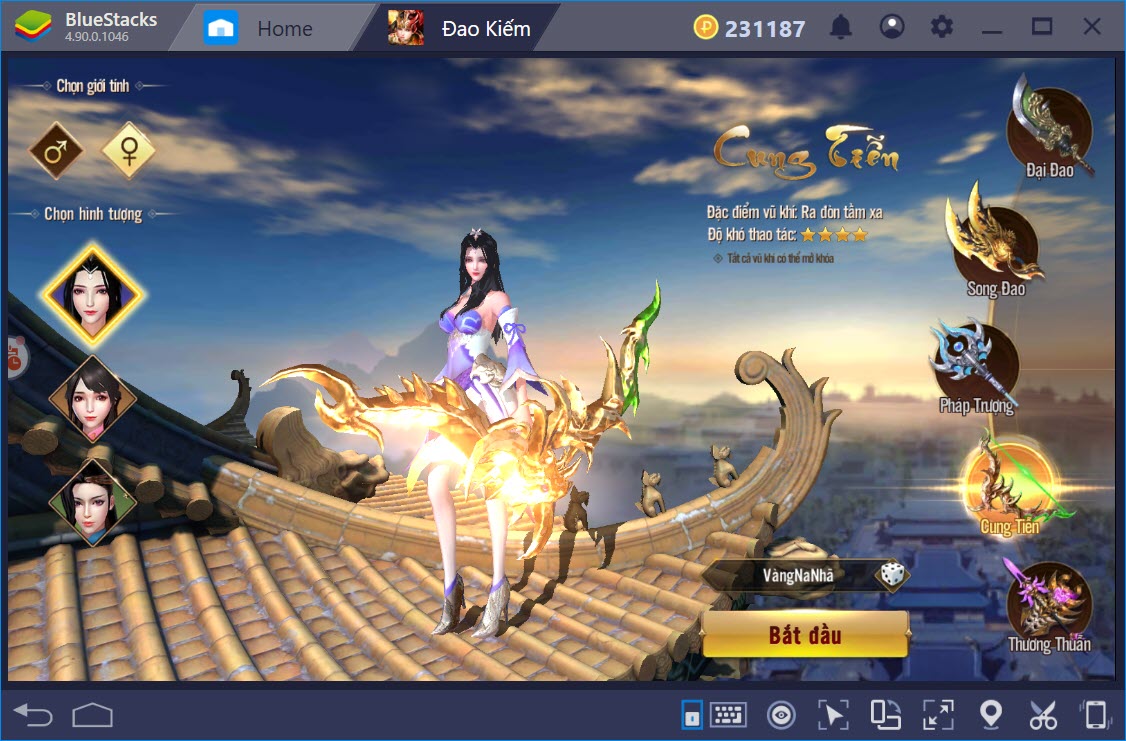 Cùng chơi Đao Phong Giang Hồ với BlueStacks trên PC