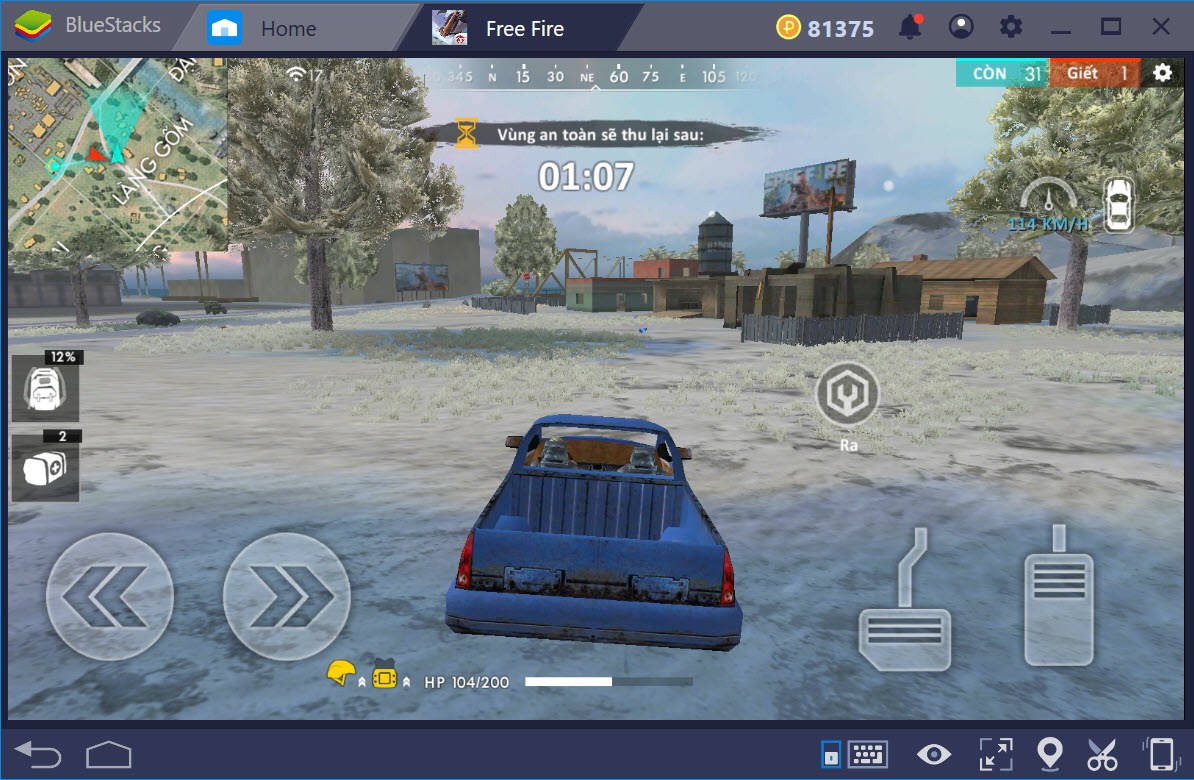 Cách chơi Garena Free Fire trên PC với BlueStacks