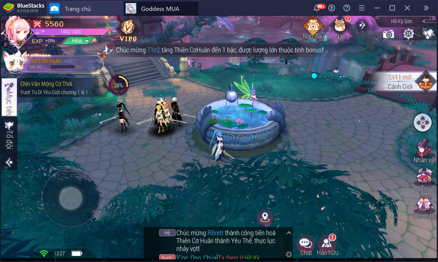 Nhập vai vào thế giới đầy màu sắc trong Goddess MUA cùng BlueStacks