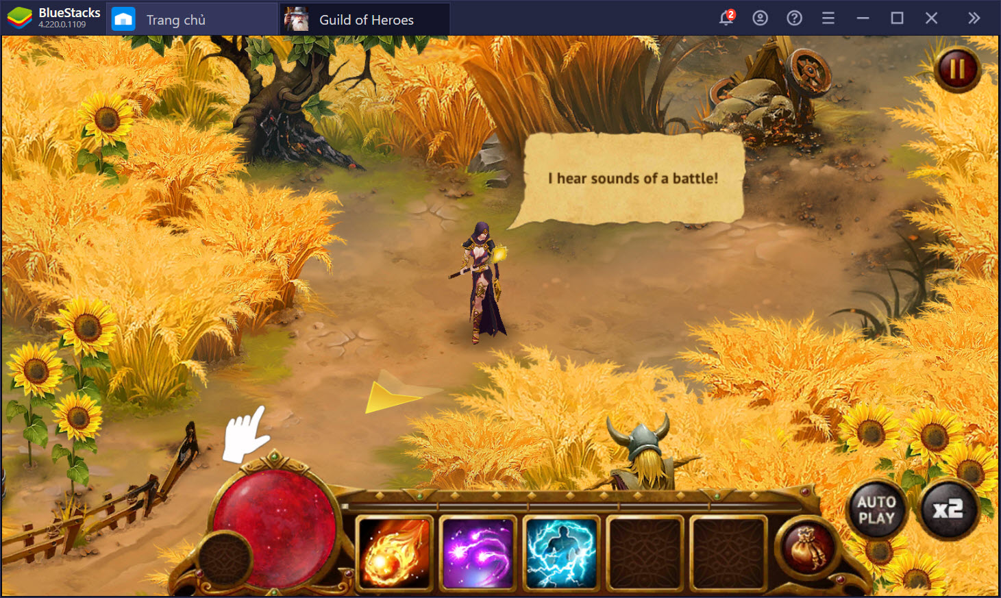 Guild of Heroes: Khám phá thế giới ma thuật phương Tây cùng BlueStacks