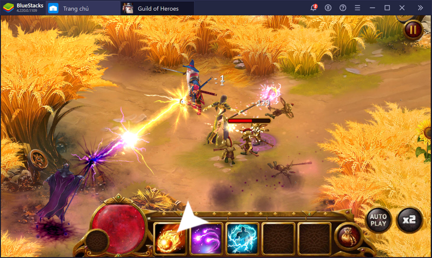 Guild of Heroes: Khám phá thế giới ma thuật phương Tây cùng BlueStacks