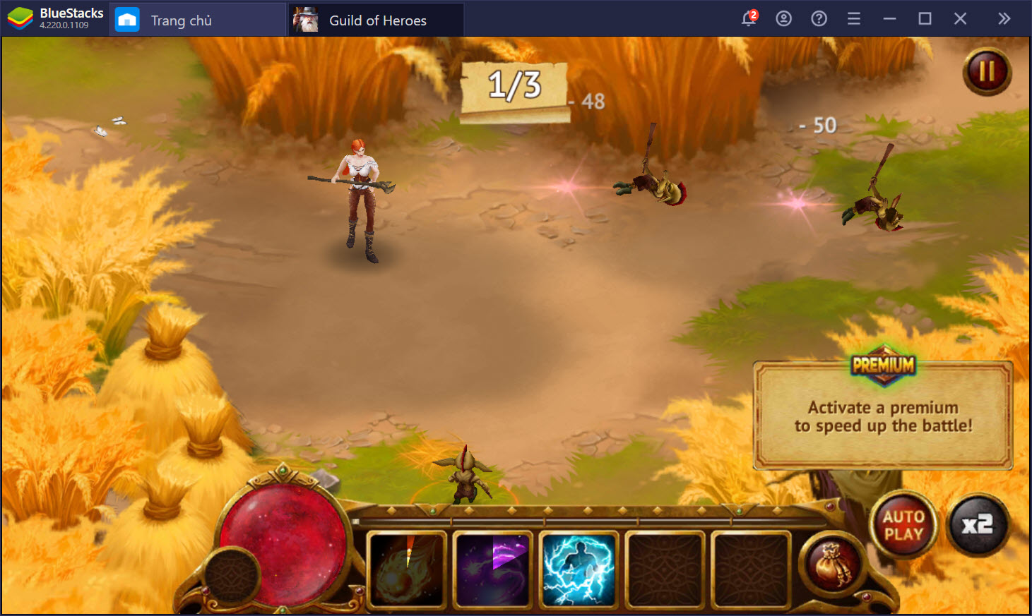 Guild of Heroes: Khám phá thế giới ma thuật phương Tây cùng BlueStacks