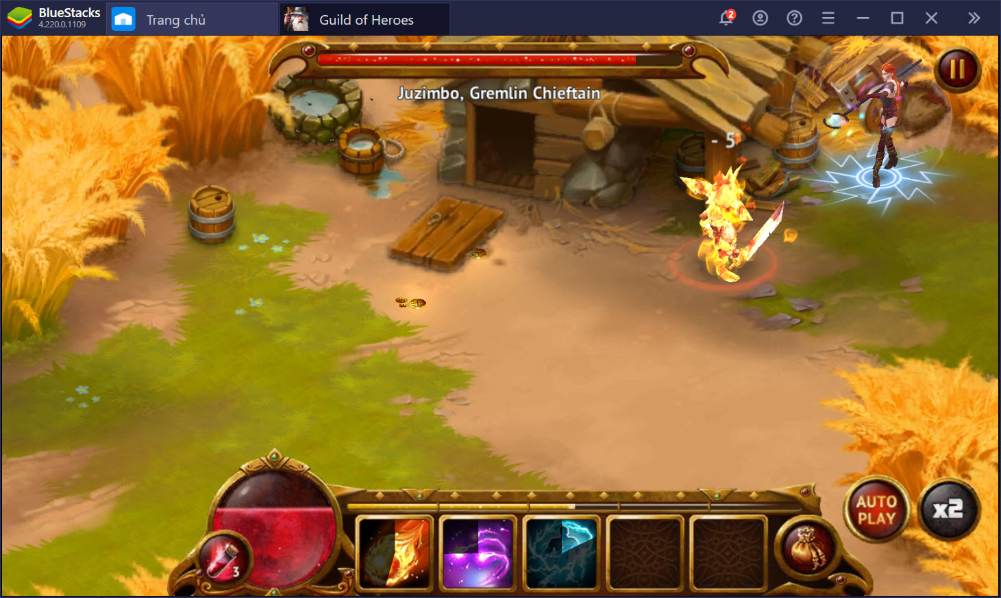 Guild of Heroes: Khám phá thế giới ma thuật phương Tây cùng BlueStacks