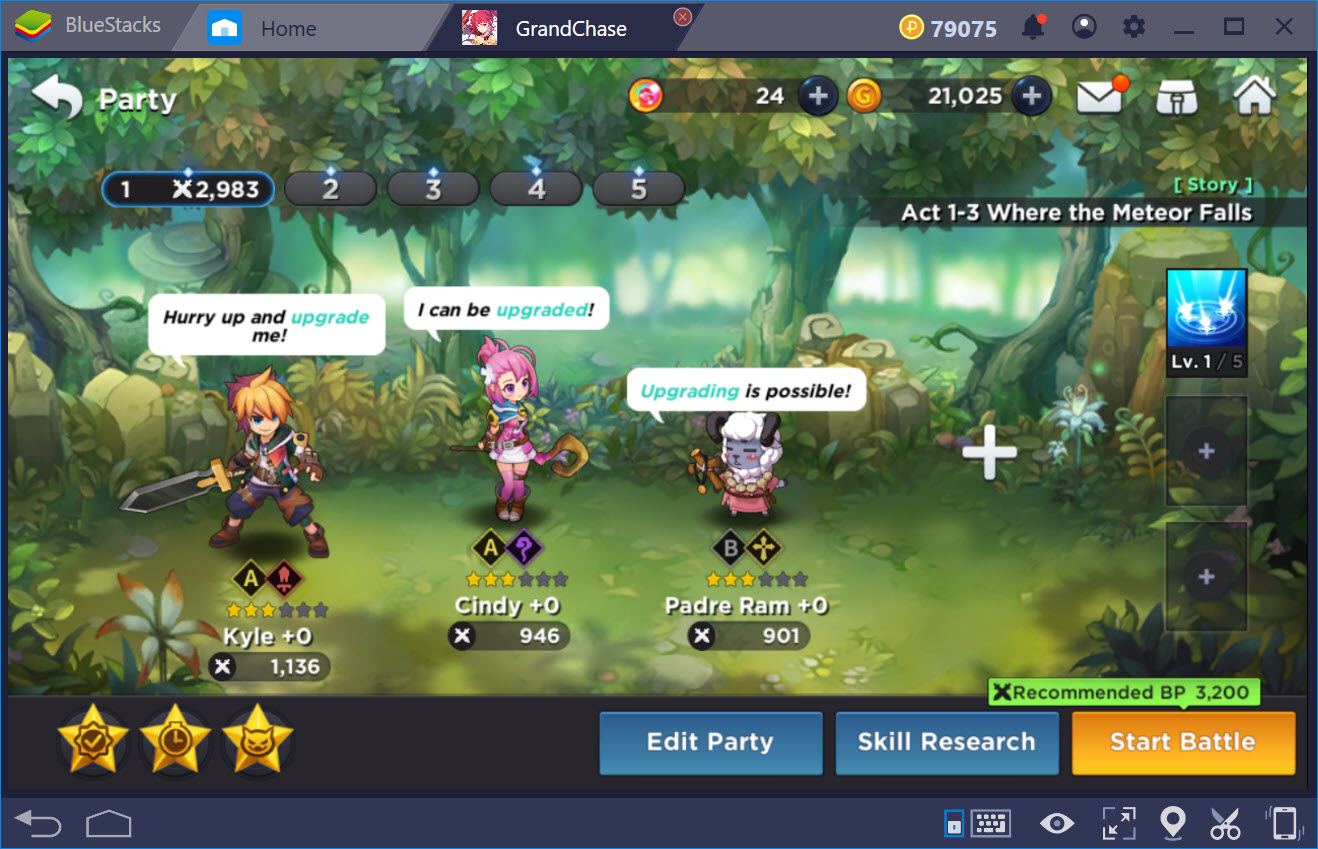 Trải nghiệm GrandChase trên PC với BlueStacks