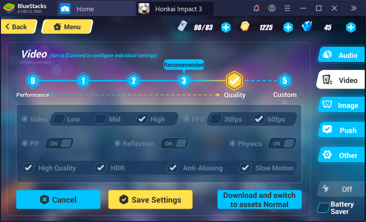 Giải trí cực đã với Honkai Impact 3 trên BlueStacks