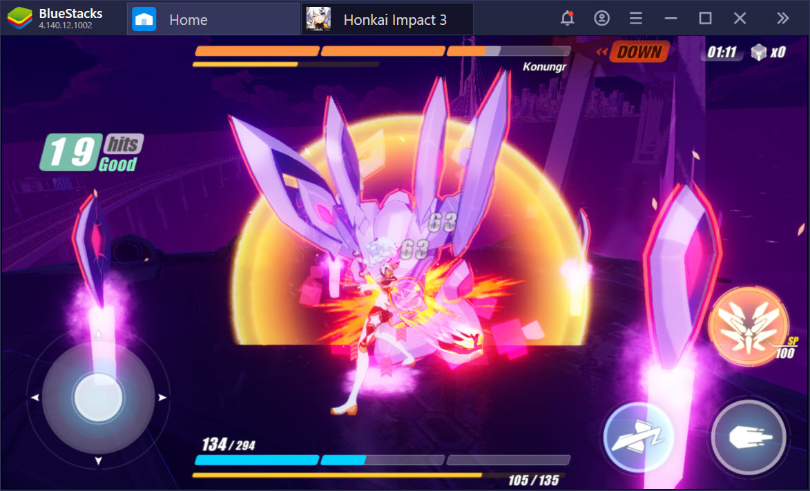 Giải trí cực đã với Honkai Impact 3 trên BlueStacks