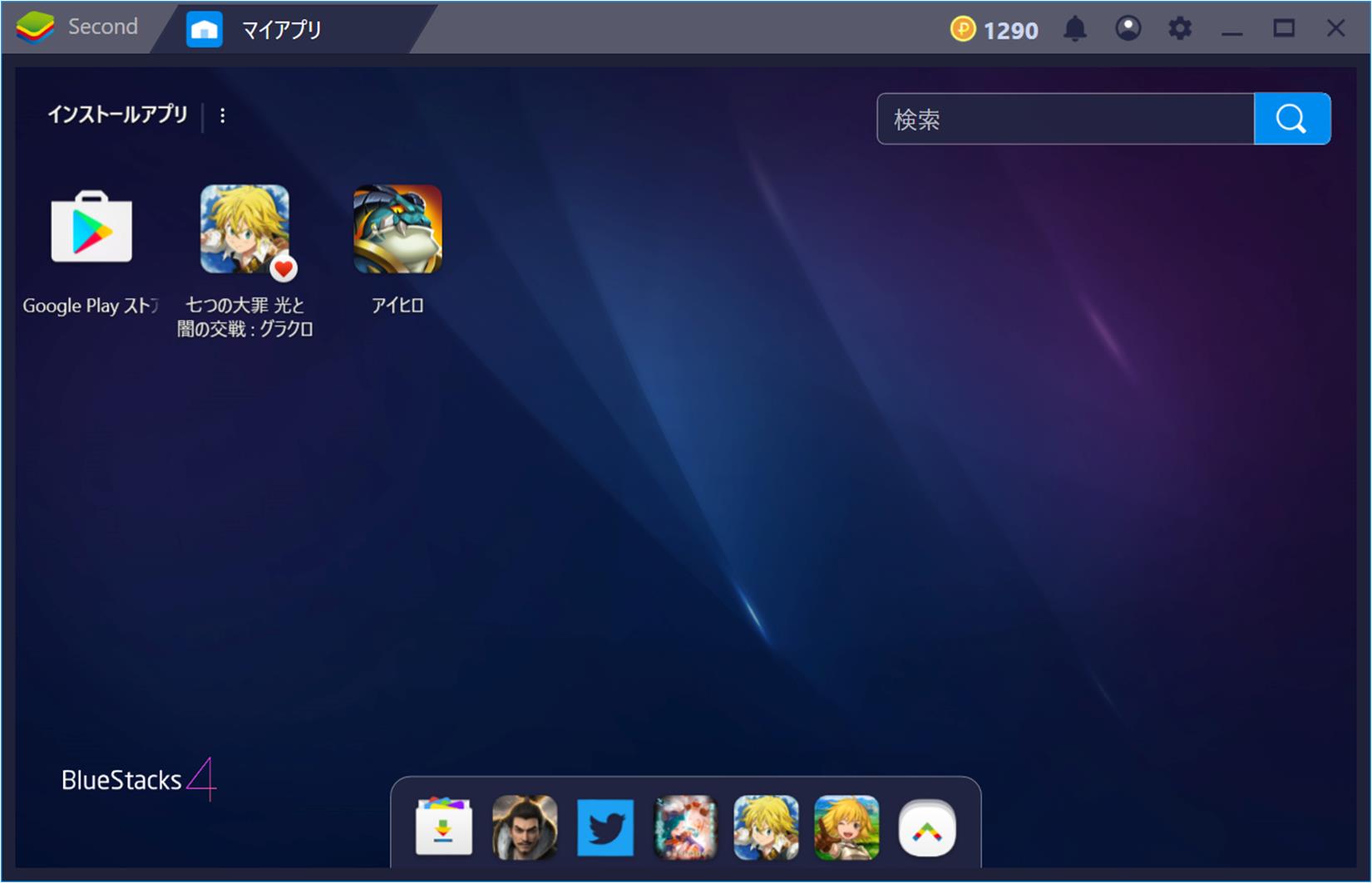 BlueStacksを使ってPCで『アイデルヒーローズ』を遊ぼう