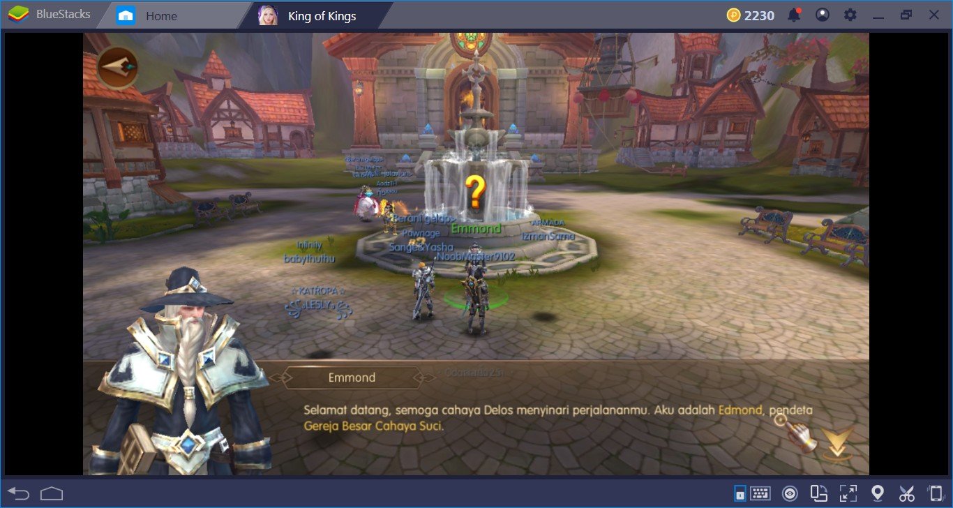 Cara Pemula Keren Main King of Kings di PC dengan Bluestacks