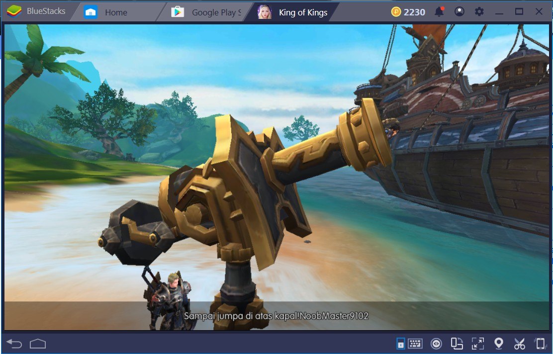 Cara Pemula Keren Main King of Kings di PC dengan Bluestacks