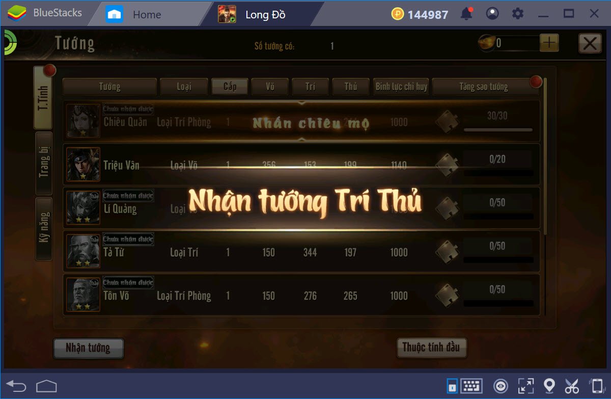 Trải nghiệm Long Đồ Bá Nghiệp trên PC cùng BlueStacks